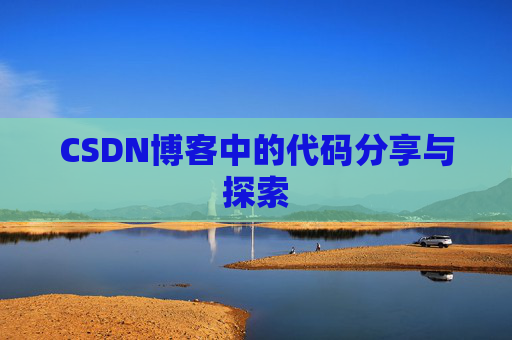 CSDN博客中的代码分享与探索